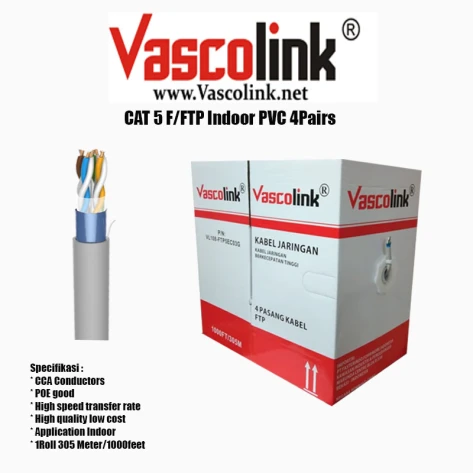 FTP/UTP Vascolink FTP CAT 5e 24AWG ID 1 ~item/2022/1/24/vascolink_ftp_cat_5_indoor